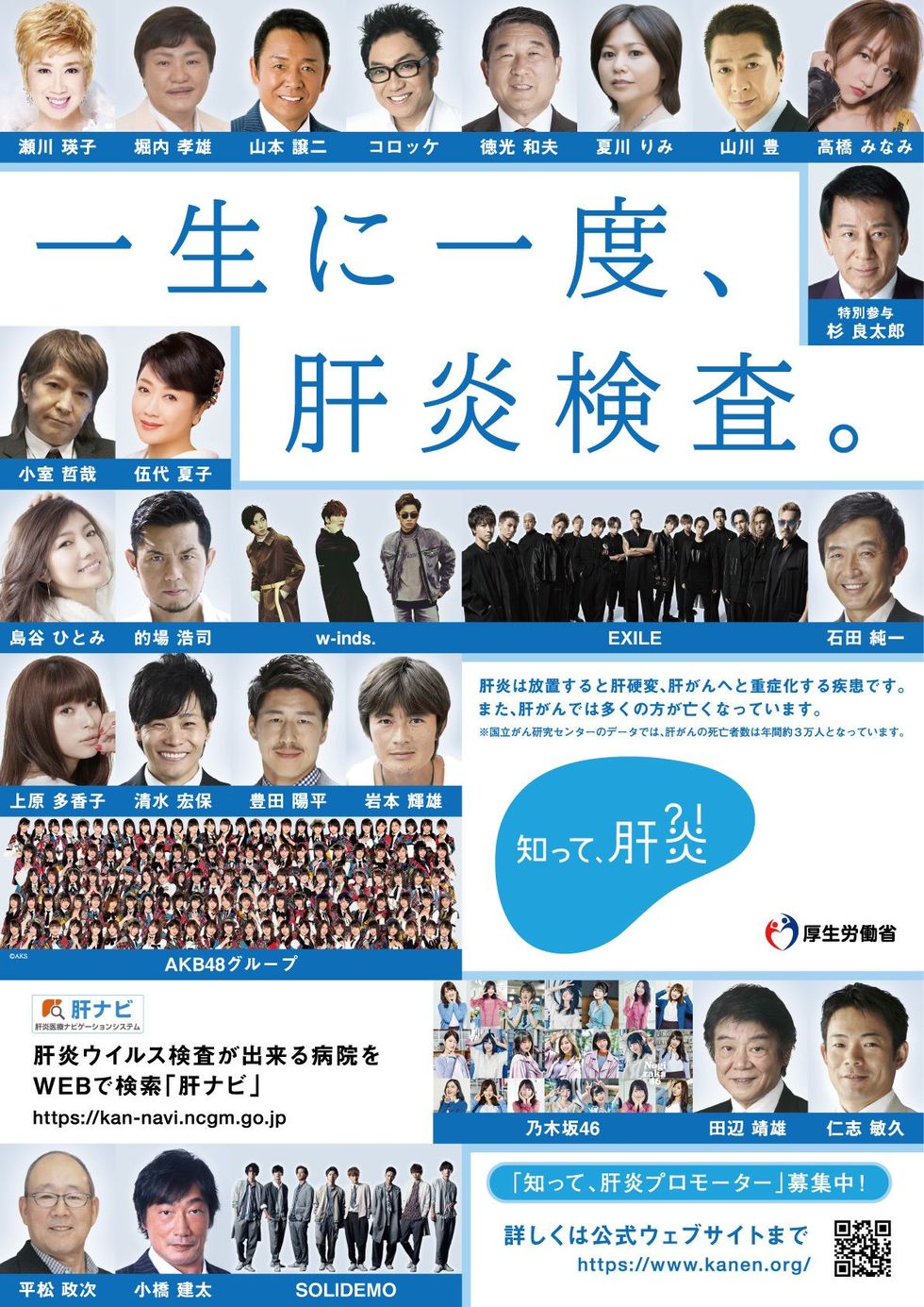一生に一度肝炎検査|大阪福島区玉川のもりかわ内科クリニック